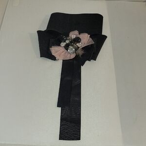 Belt Elastic Black and Pink Women's Accessory